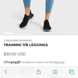 Gym-shark training leggings
